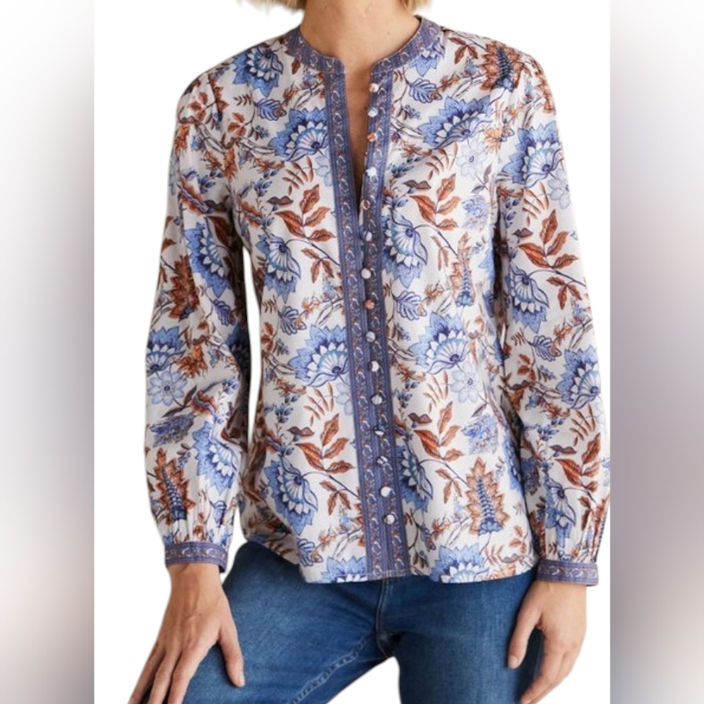 Soft Surroundings Tracy Top EUC Size M